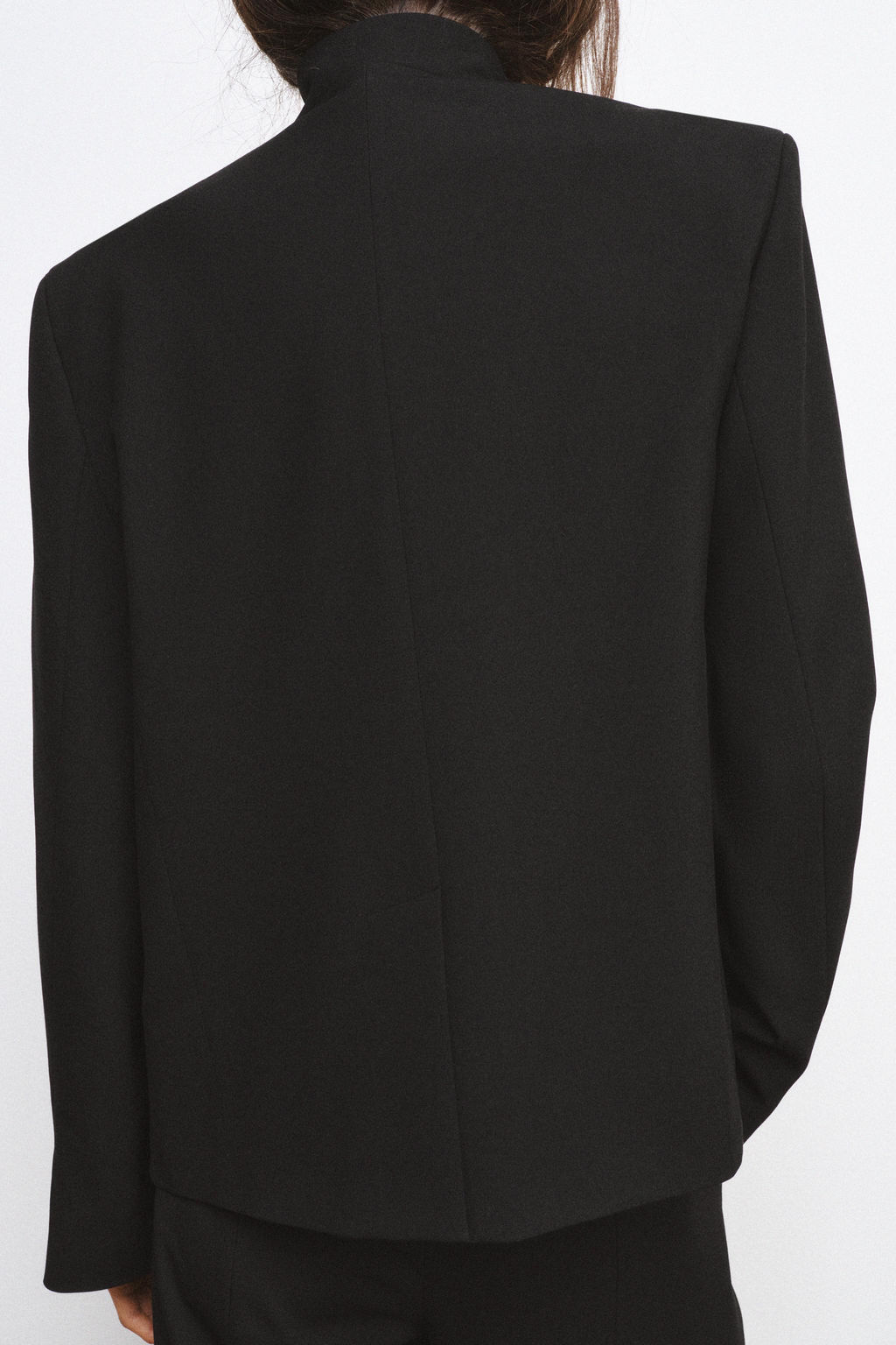 HIGH NECK BUTTONED BLAZER ZW COLLECTION - Zara фото 3