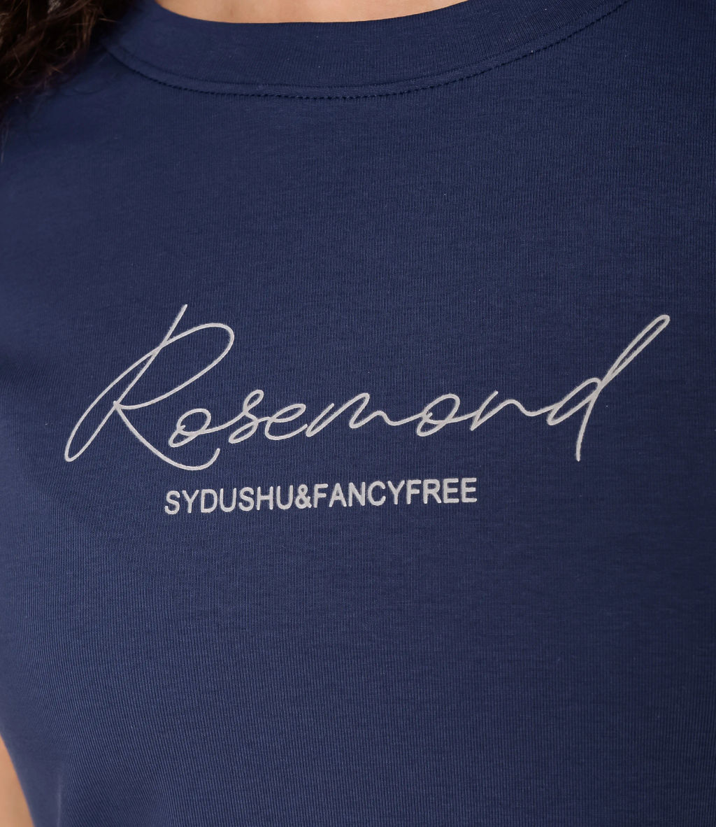 Футболка #КТ4502, синий - Dommod фото 5