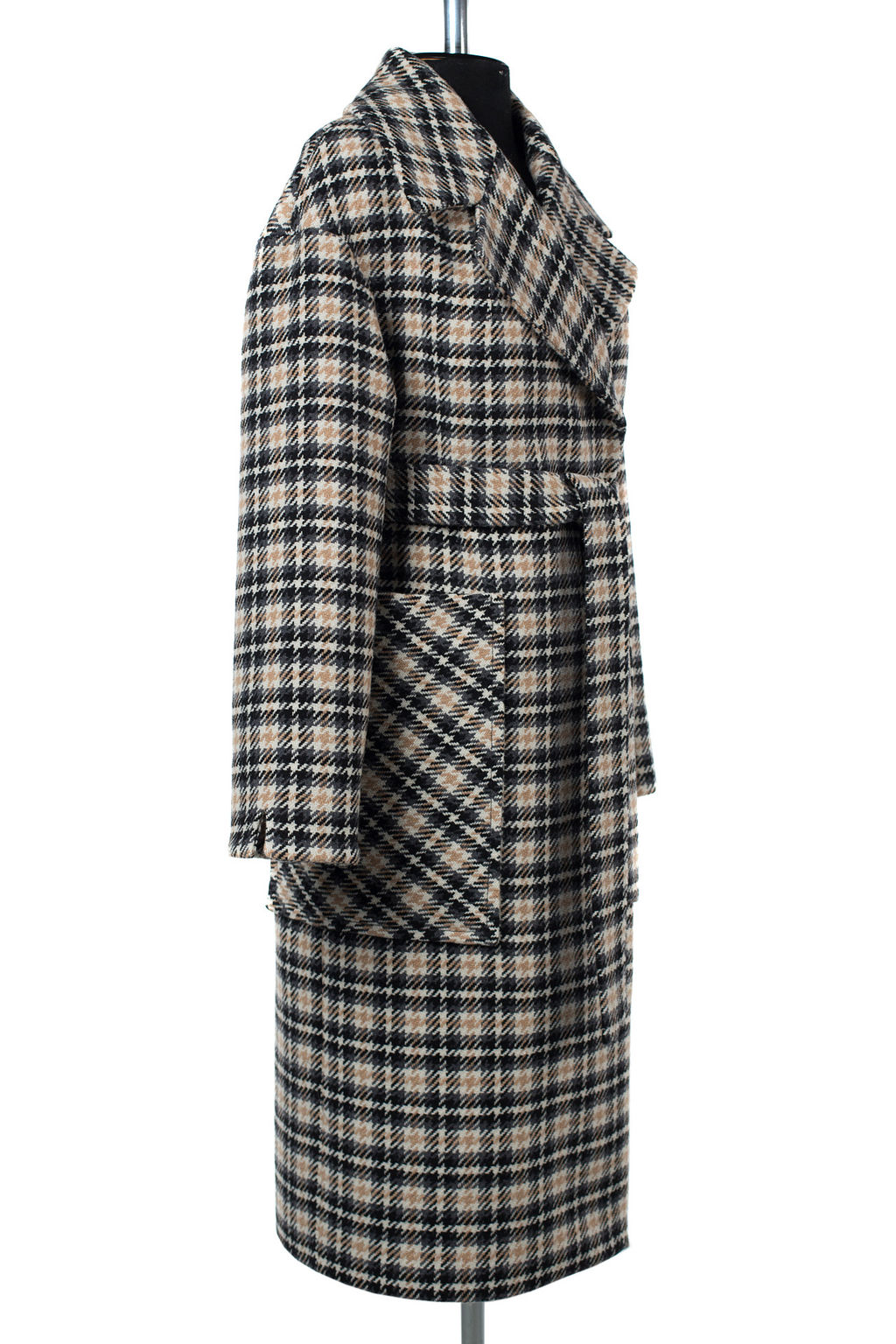 Пальто женское демисезонное (пояс) - El podio фото 5