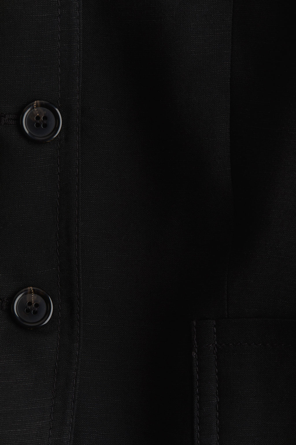 Blazer en mezcla de lino - H&m фото 4