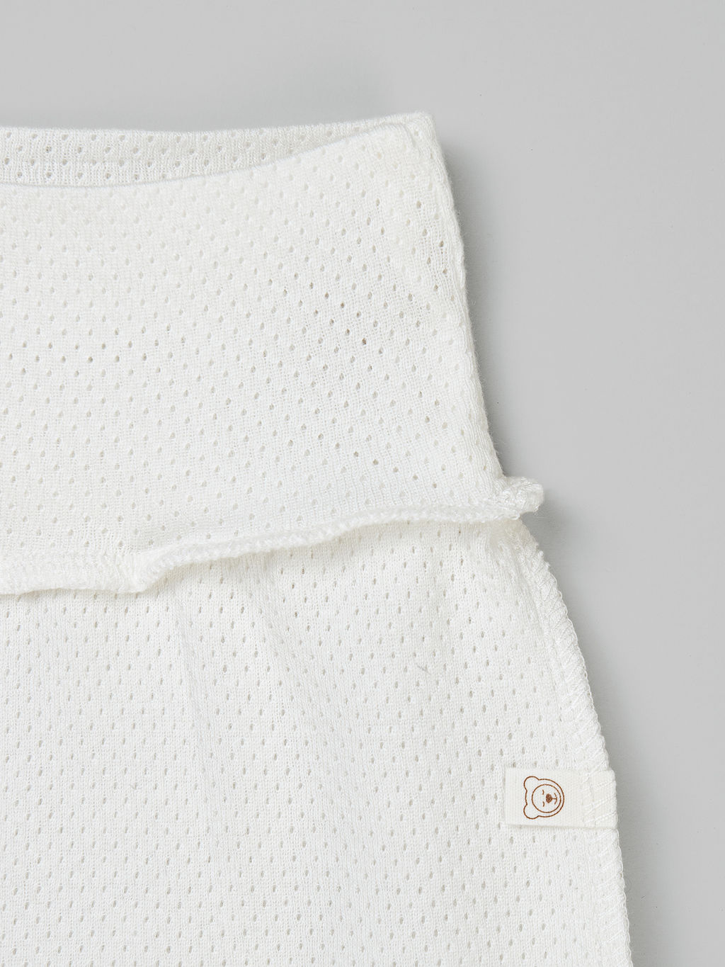 Ползунки "Молоко" из ажурного хлопка 0+