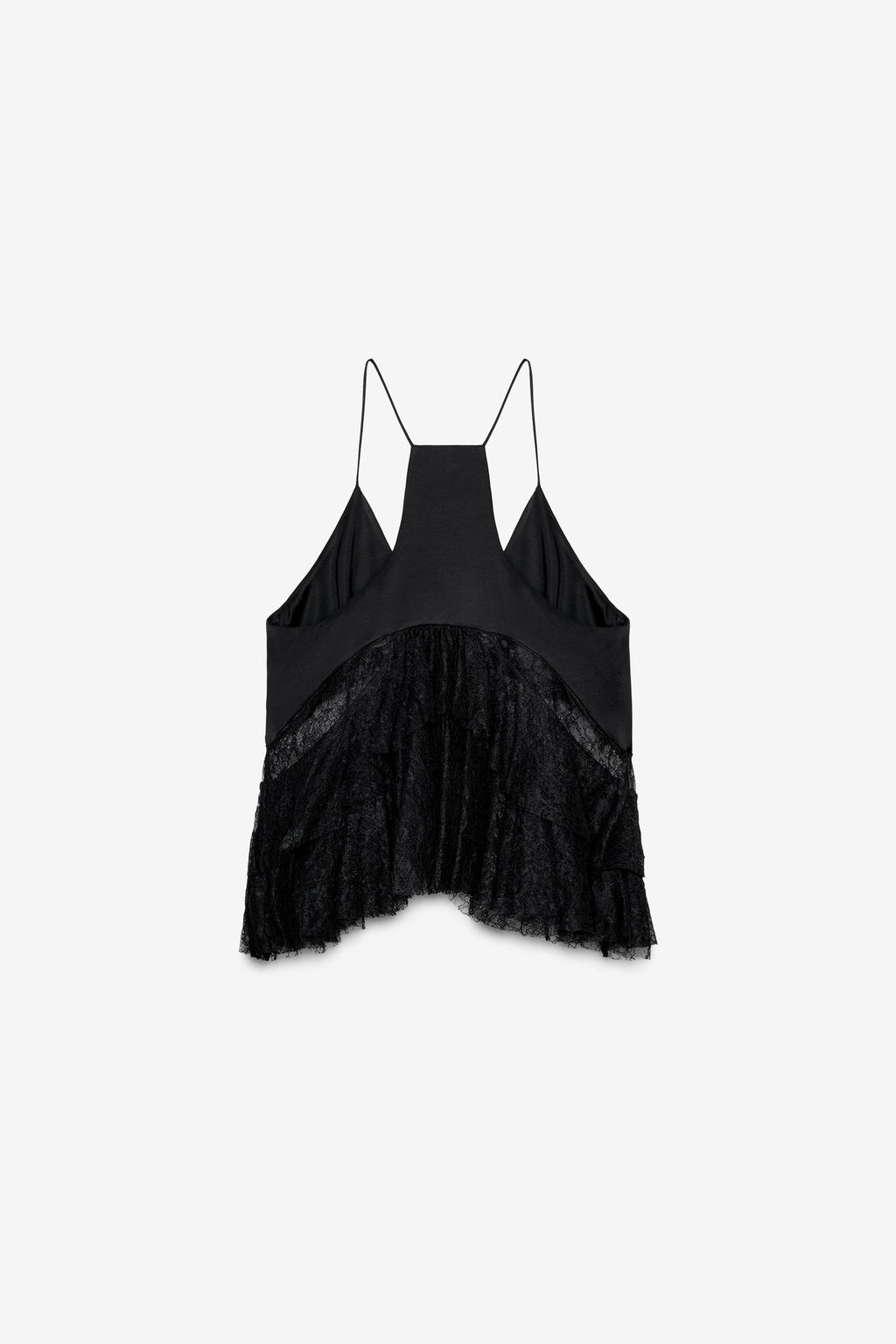 LACE COMBINED TOP LIMITED EDITION - Zara фото 8