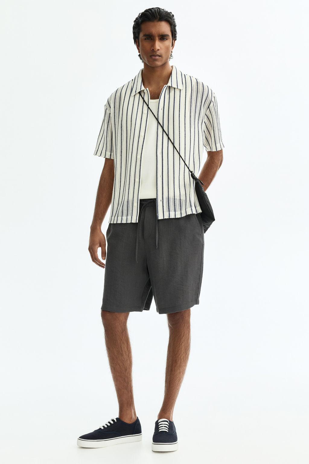 Pantal?n corto Loose Fit - H&m фото 5