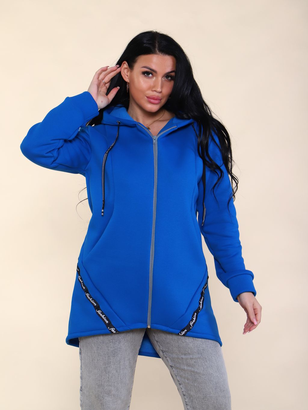 М336 Толстовка Зимушка (василёк) - Иванушка-трикотаж фото 6