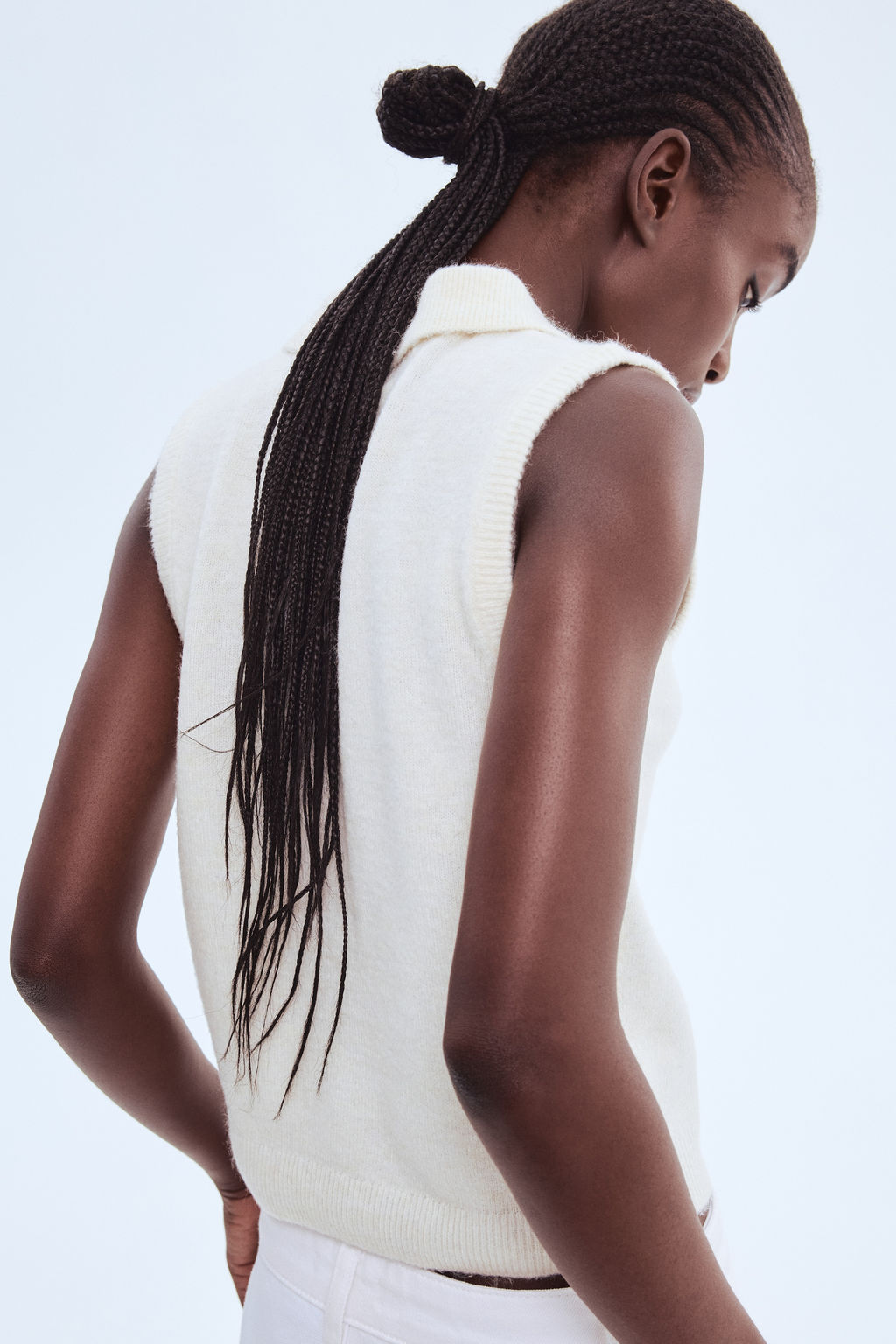 Chaleco jersey con cuello camisero - H&m фото 5