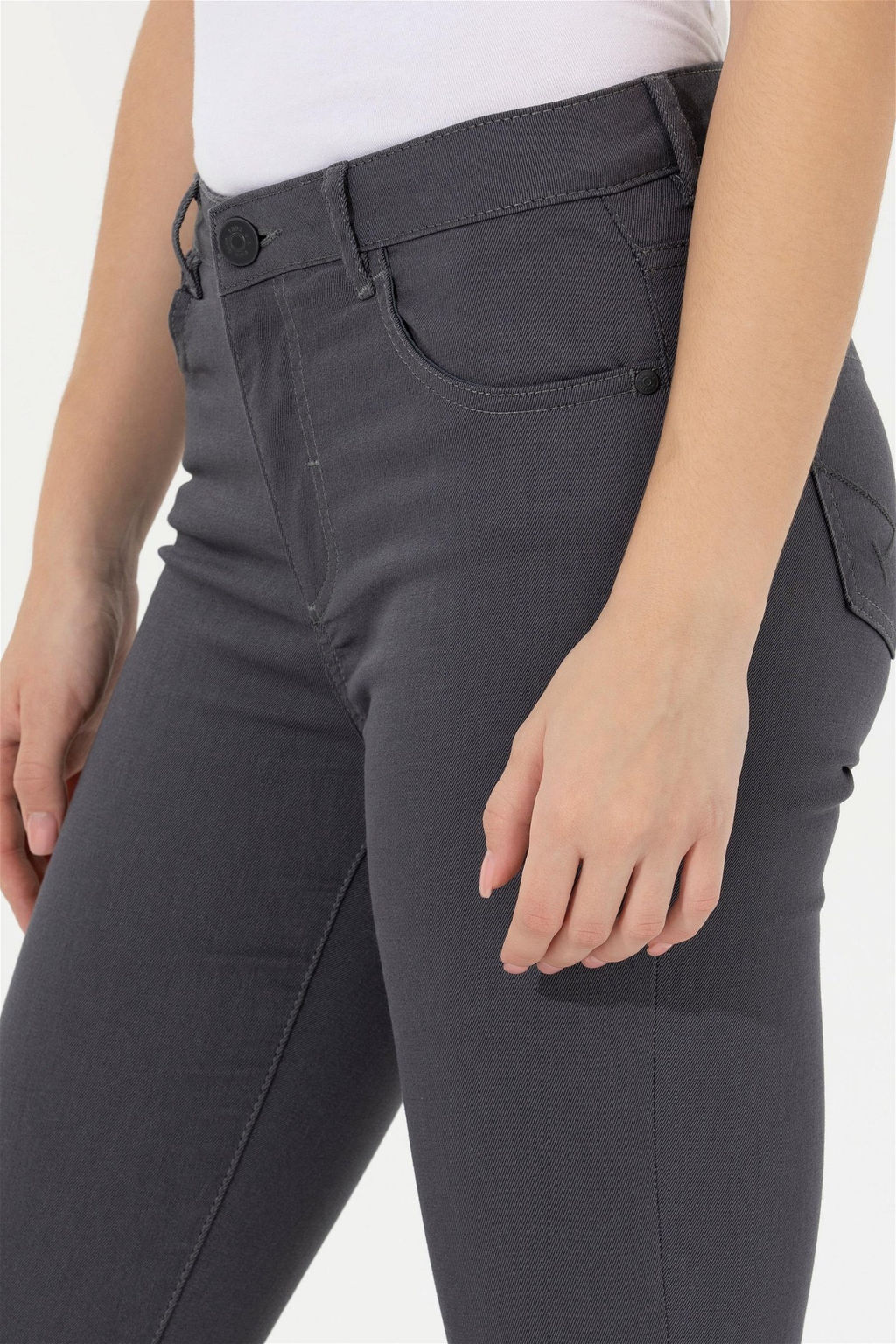 Женские спортивные брюки антрацитового цвета - U.s. polo assn фото 12