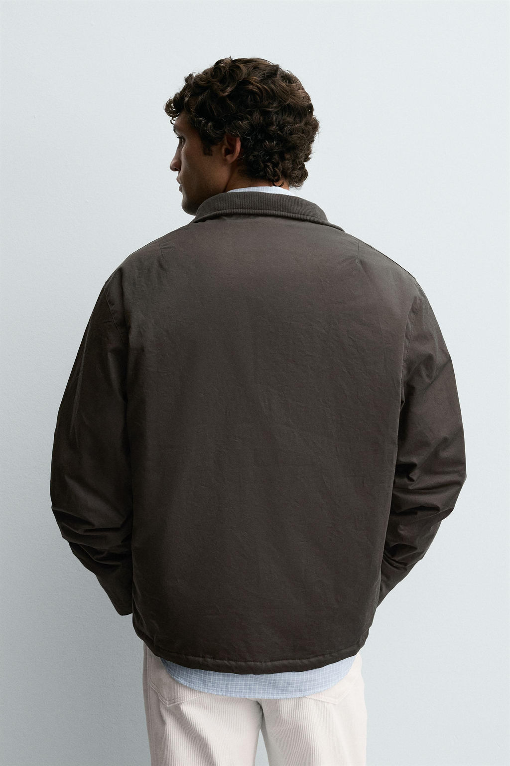 WAXED FINISH JACKET - Zara фото 3