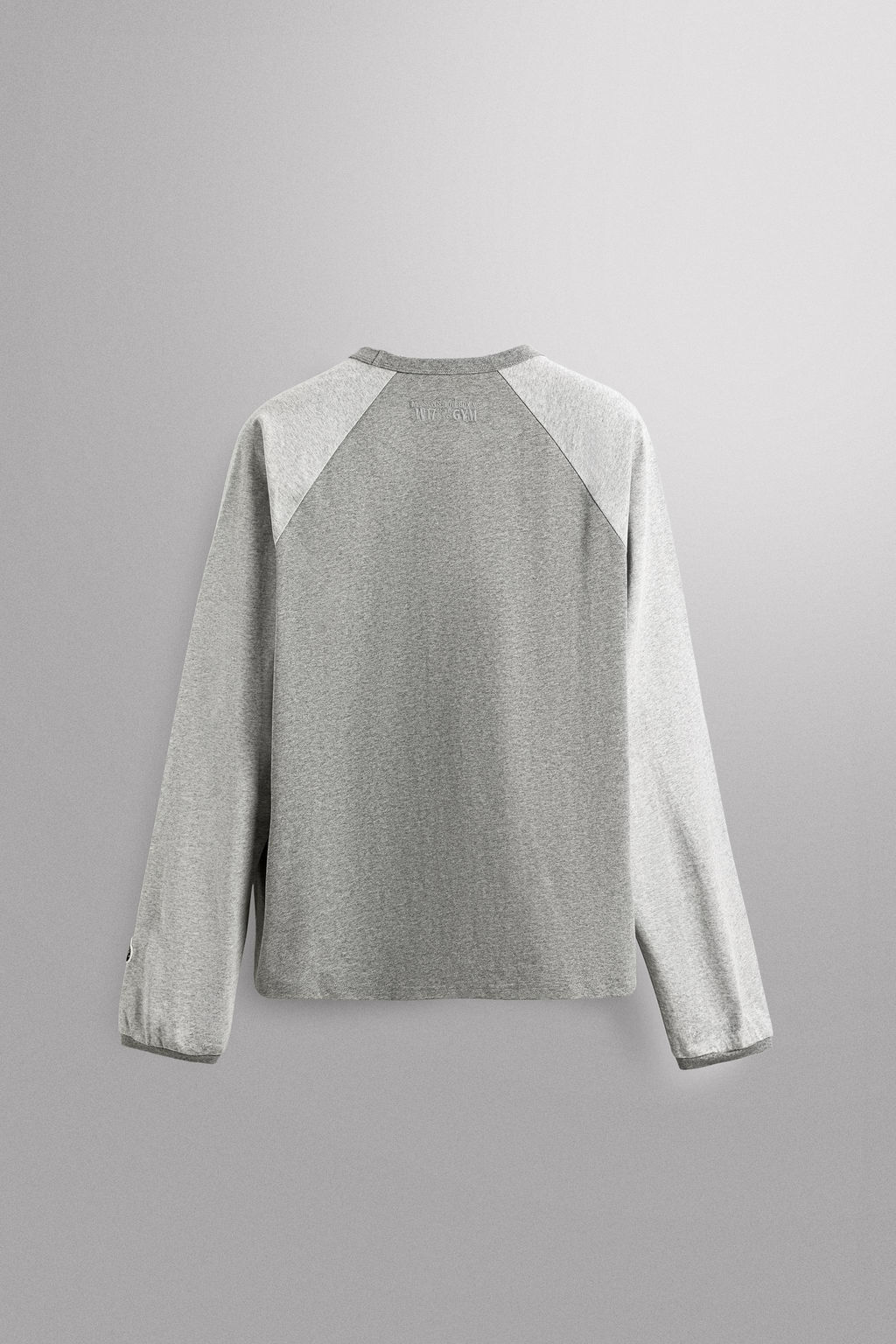 EMBROIDERED COLOUR BLOCK LONG SLEEVE T-SHIRT - Zara фото 11