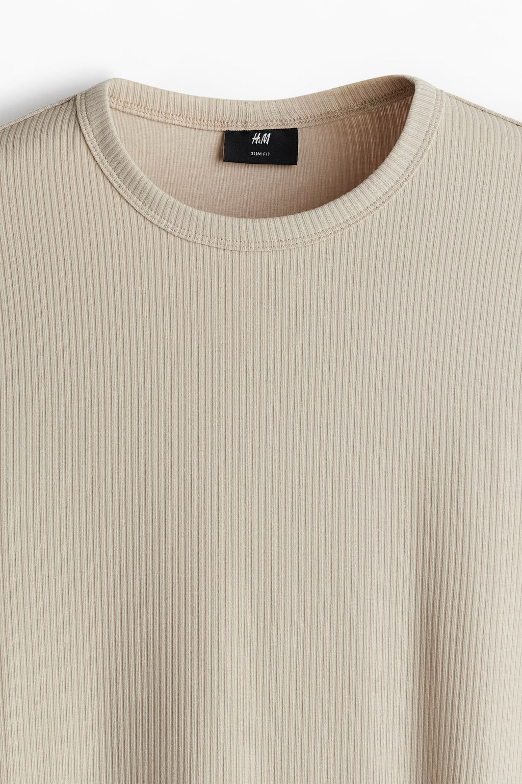 Camiseta de canale Slim Fit - H&m фото 6