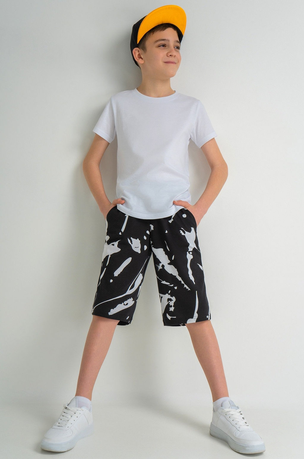 Хлопковые шорты для мальчика Happyfox