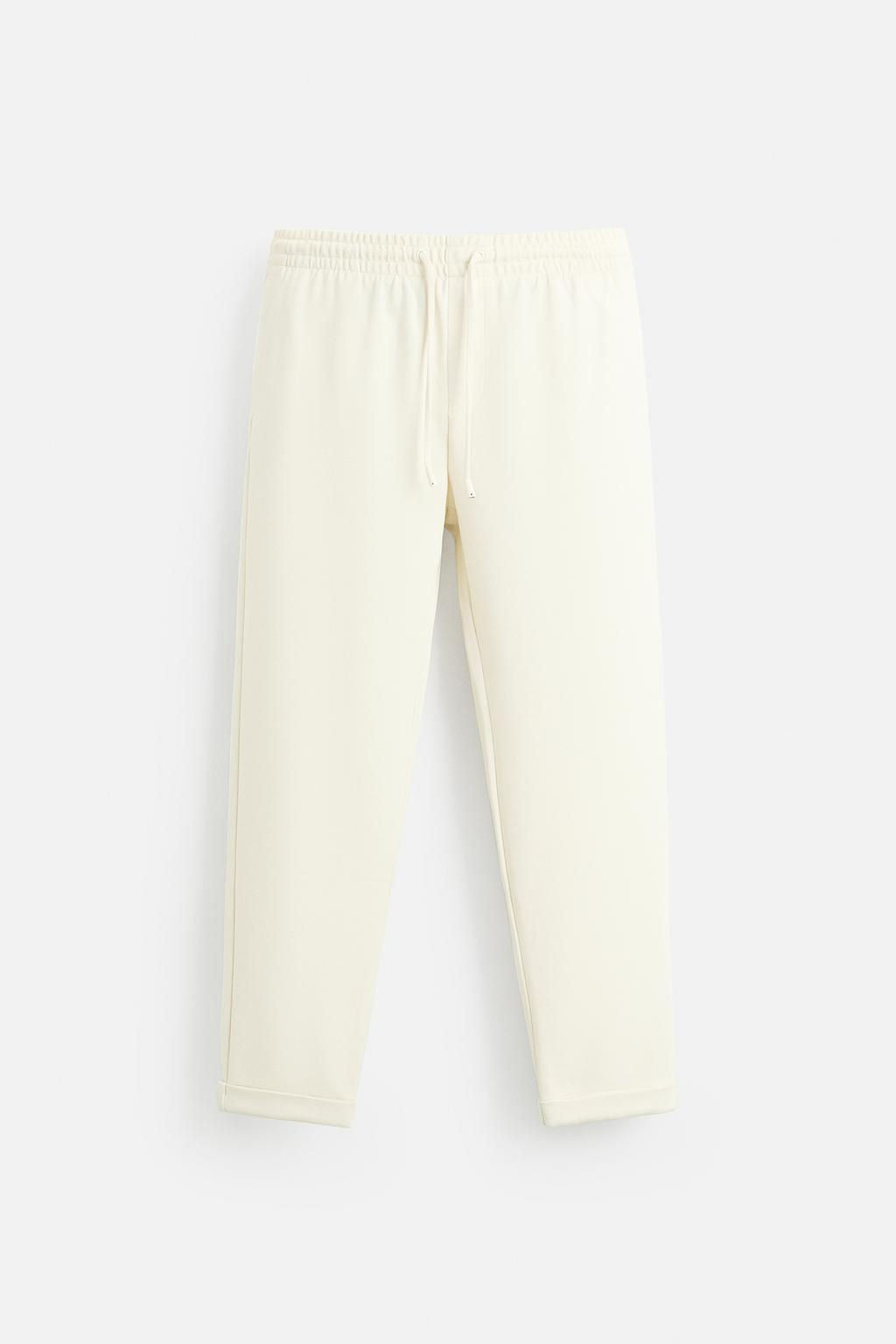 COMFORT REGULAR FIT TROUSERS - Zara фото 43