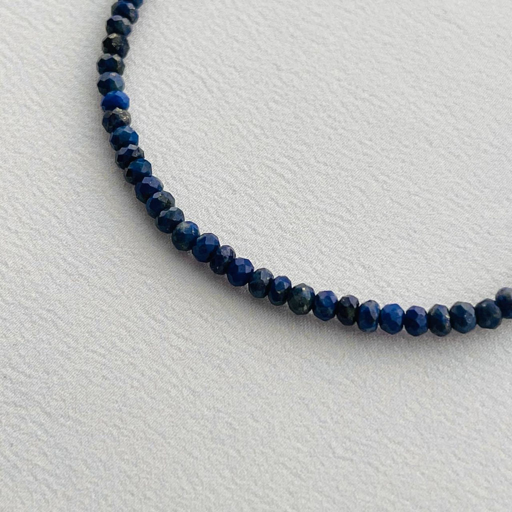 Браслет из Лазурита огранка 18 см +