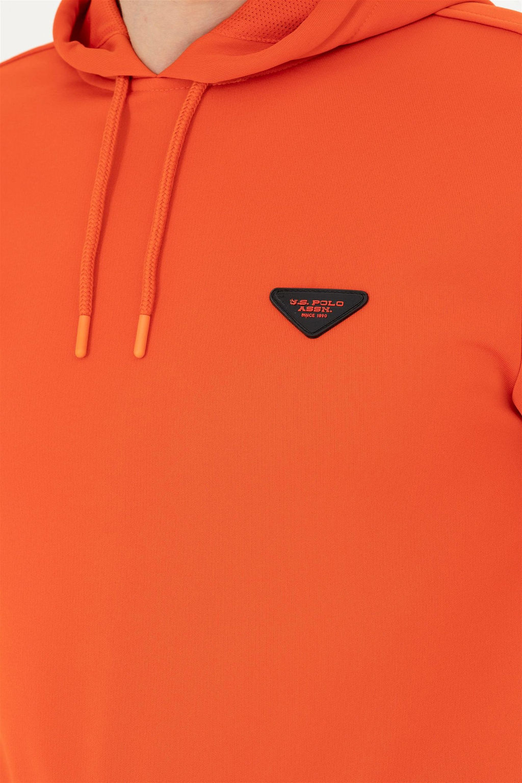 Мужской оранжевый свитшот - U.s. polo assn фото 7