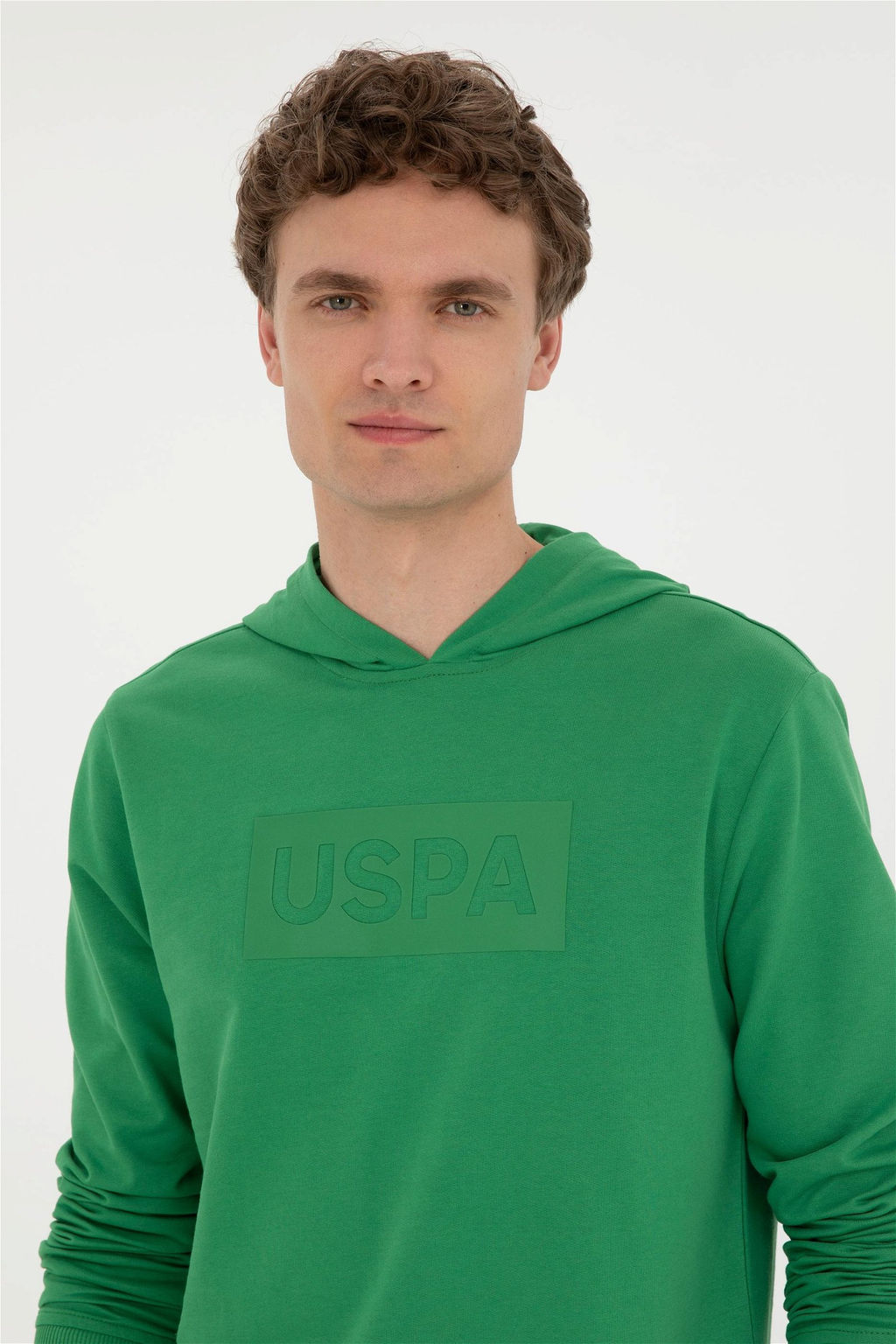 Мужской зеленый свитшот Неожиданная скидка в корзине - U.s. polo assn фото 2