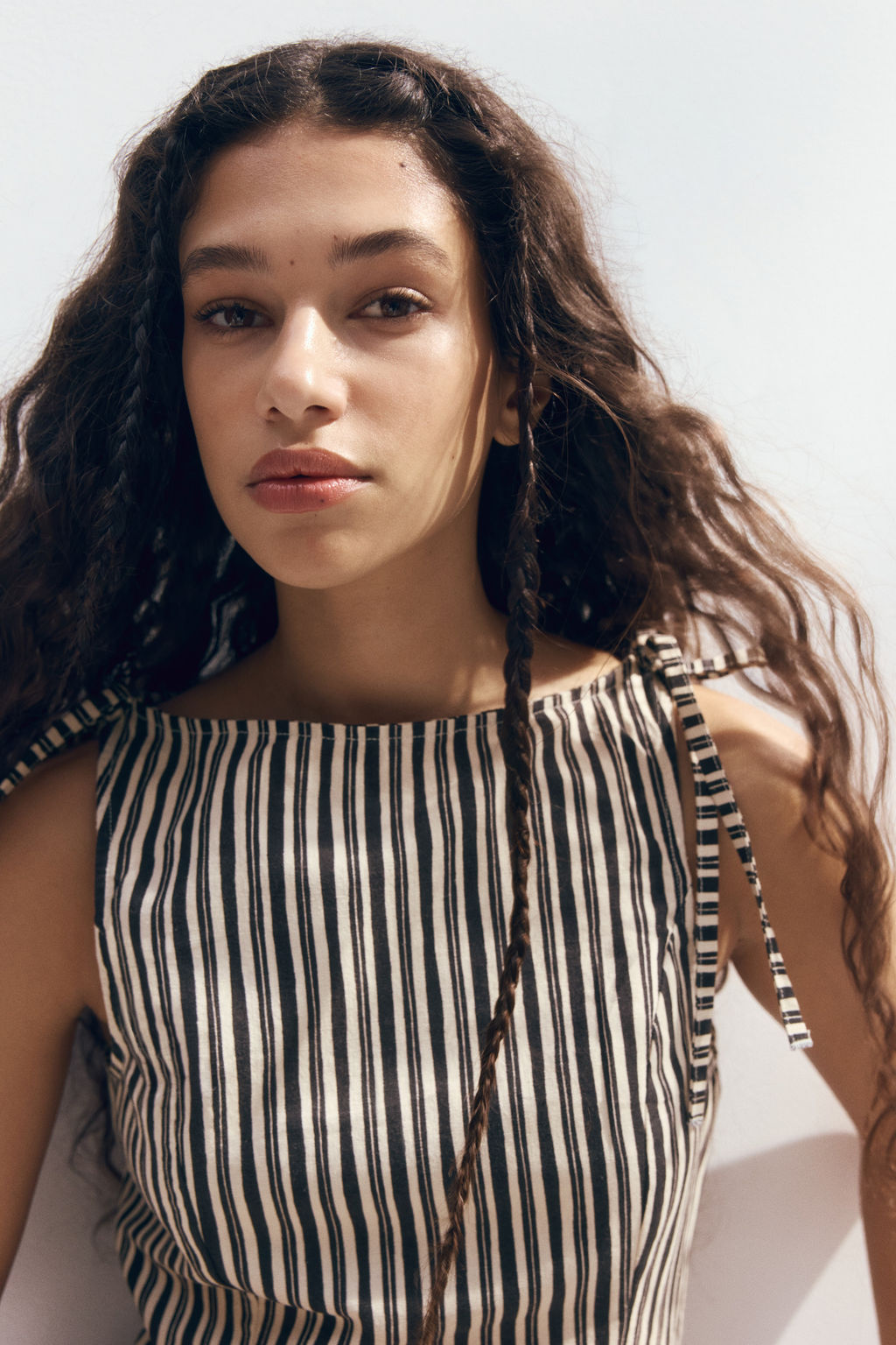 Top en mezcla de lino con peplum - H&m фото 4