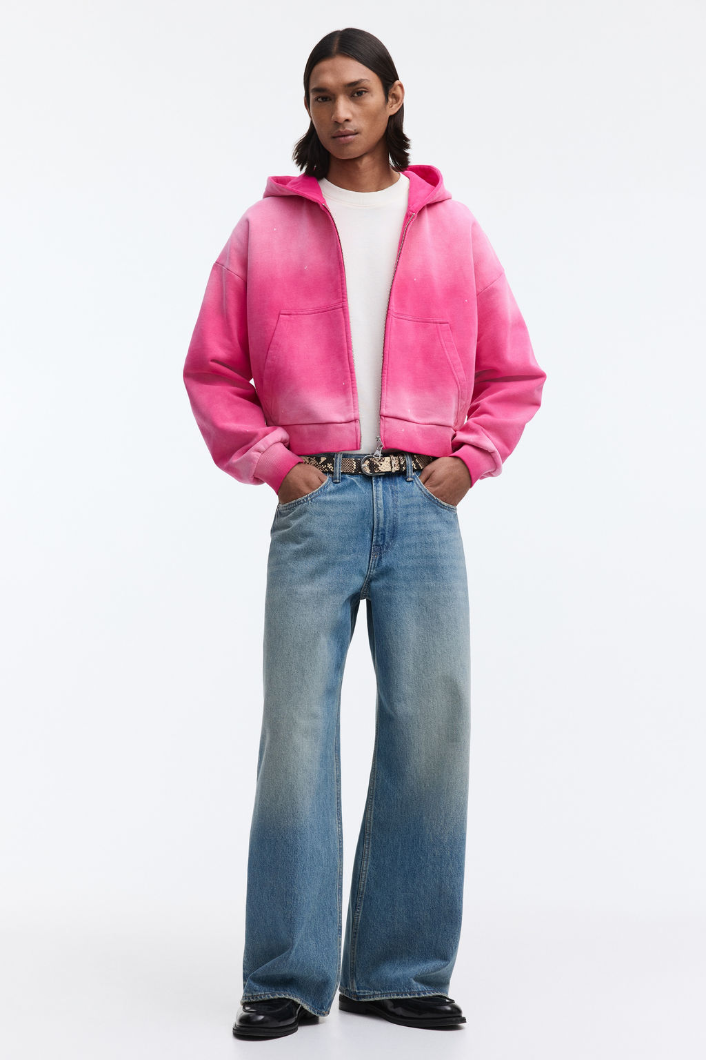 Chaqueta sudadera con capucha Oversized Fit - H&m фото 5