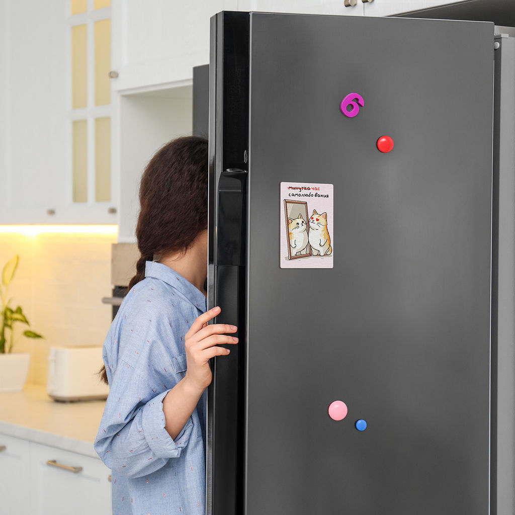 ФРЕЯ PNBM-040 Набор для раскрашивания по номерам (на магните) 10 х 15 см Час самолюбования  фото 5