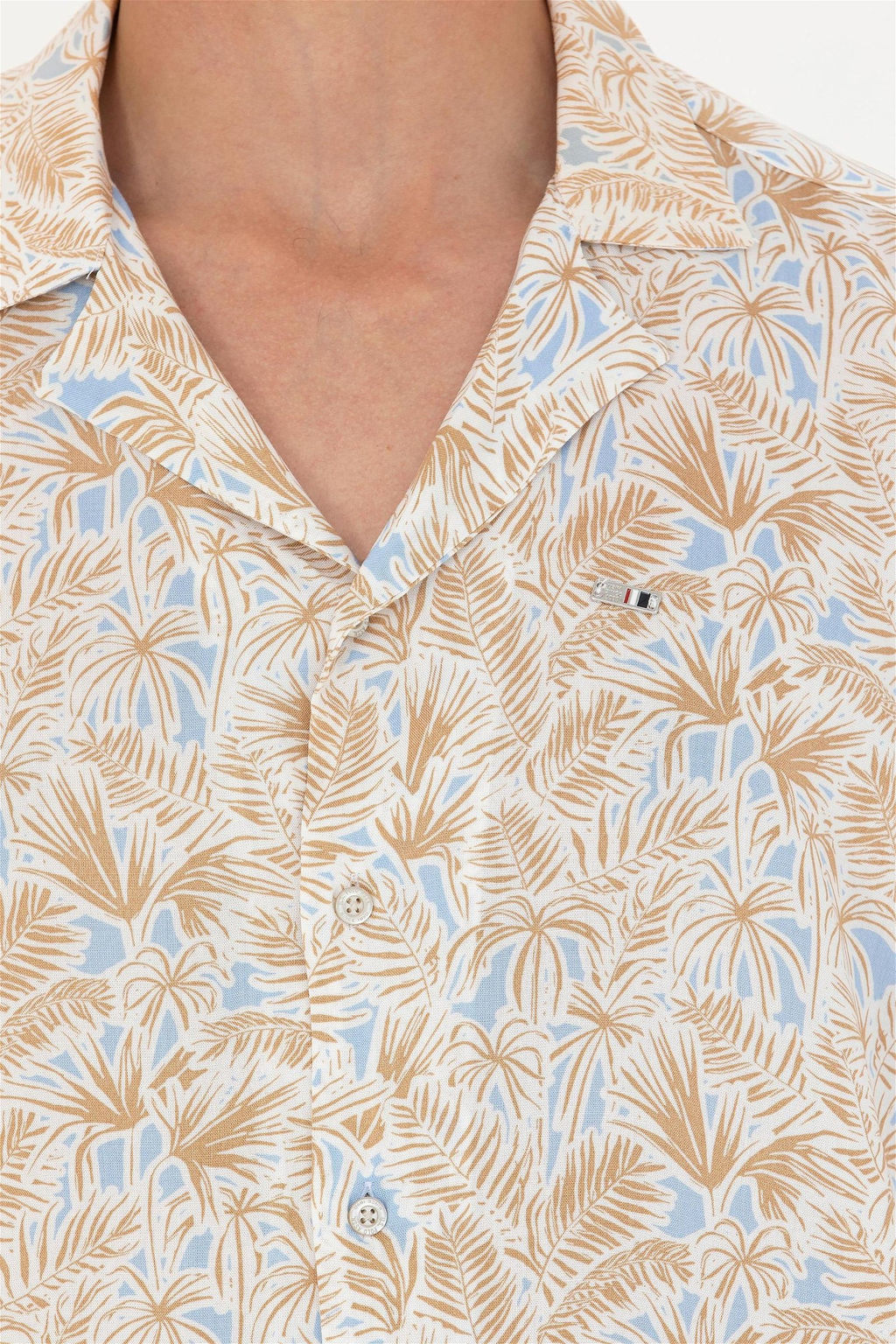 U. S. Polo Assn Мужская рубашка с коротким рукавом Stone - U.s. polo assn фото 14