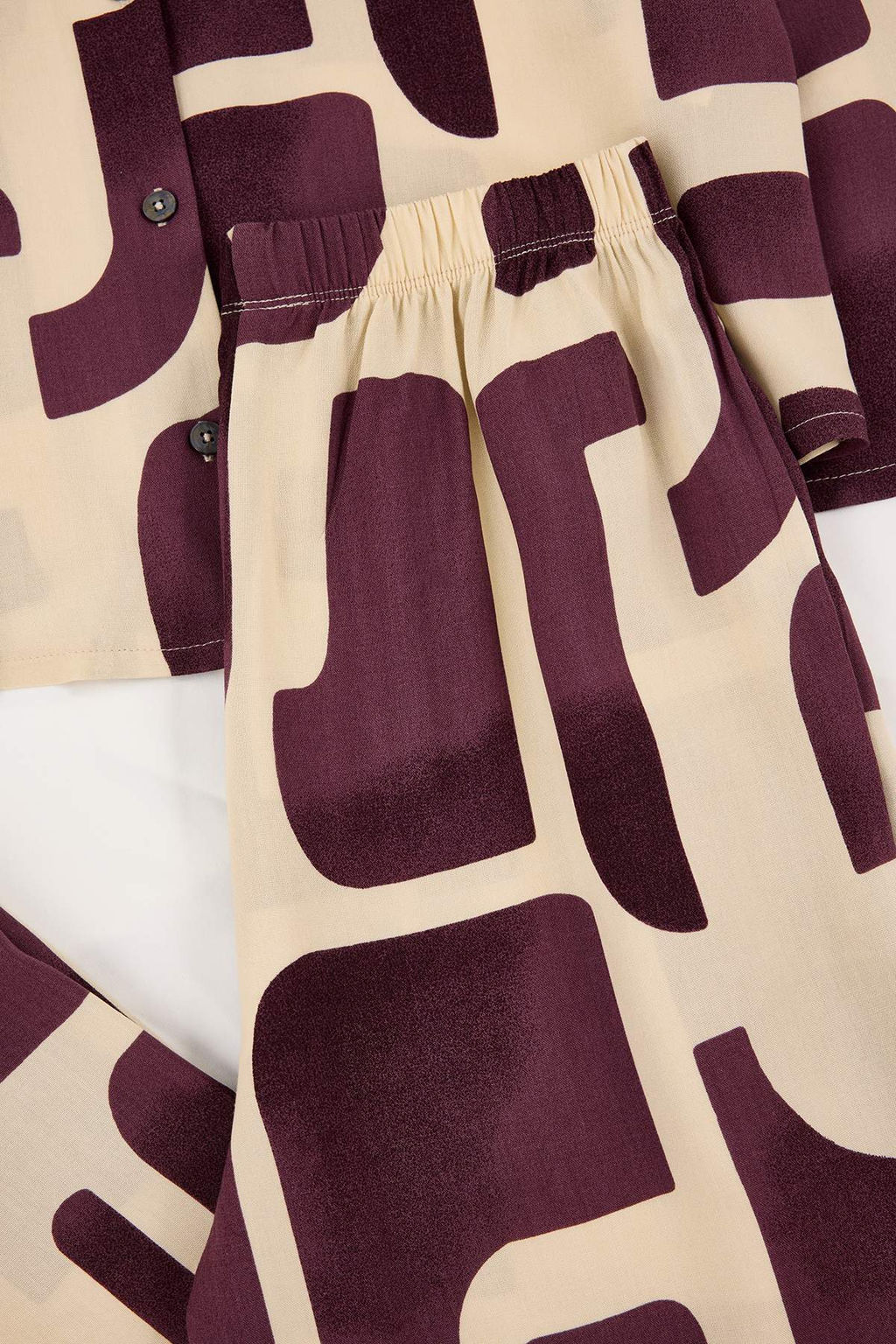 Cok Renkli Geometrik Shally Dokuma Pijama Tak?m? THMSS26PT00001 - Trendyolmilla фото 6