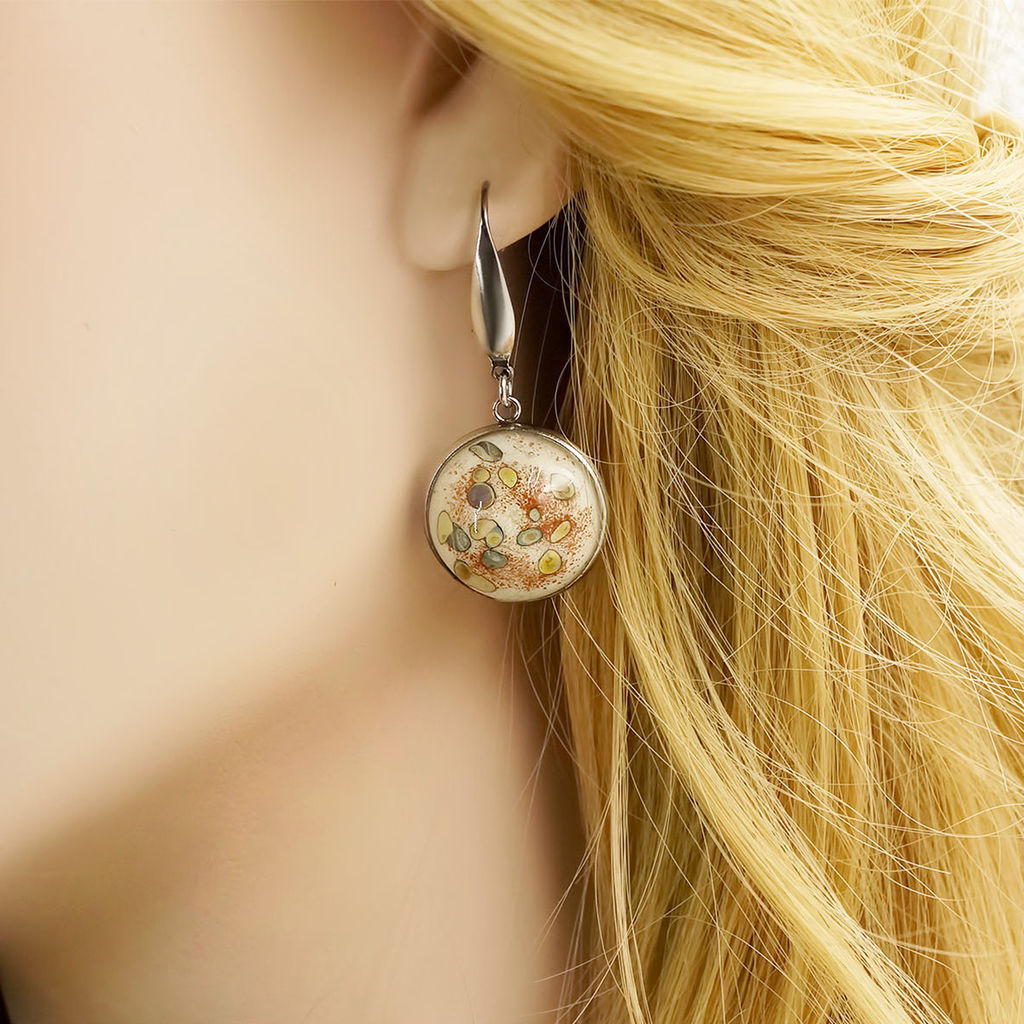 Серьги из муранского стекла EXPANSE LS3179 - Vloes фото 4