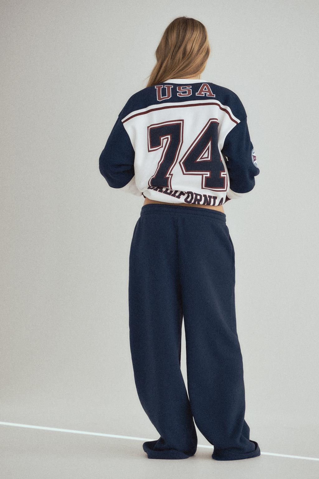 USA VARSITY TROUSERS - Zara фото 4