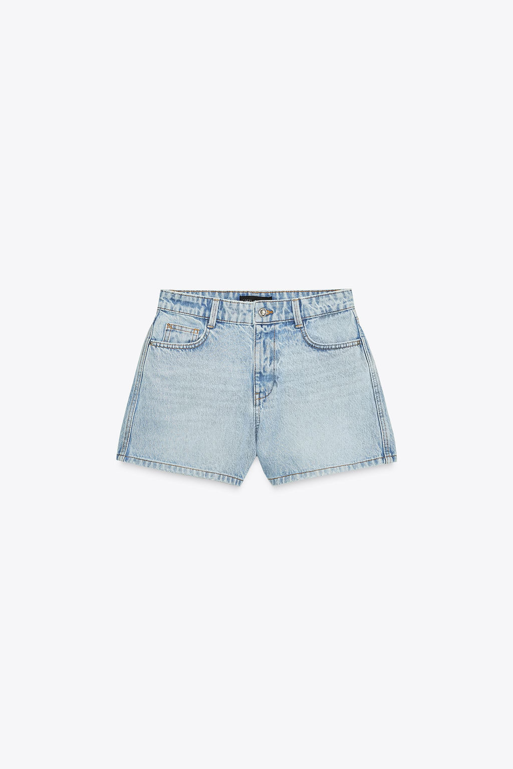 Z1975 MID-WAIST MOM FIT SHORTS - Zara фото 4