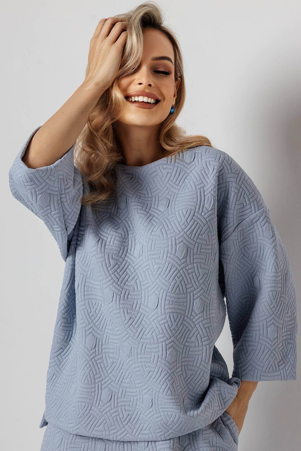 Блузка женская 4469/03/Голубой