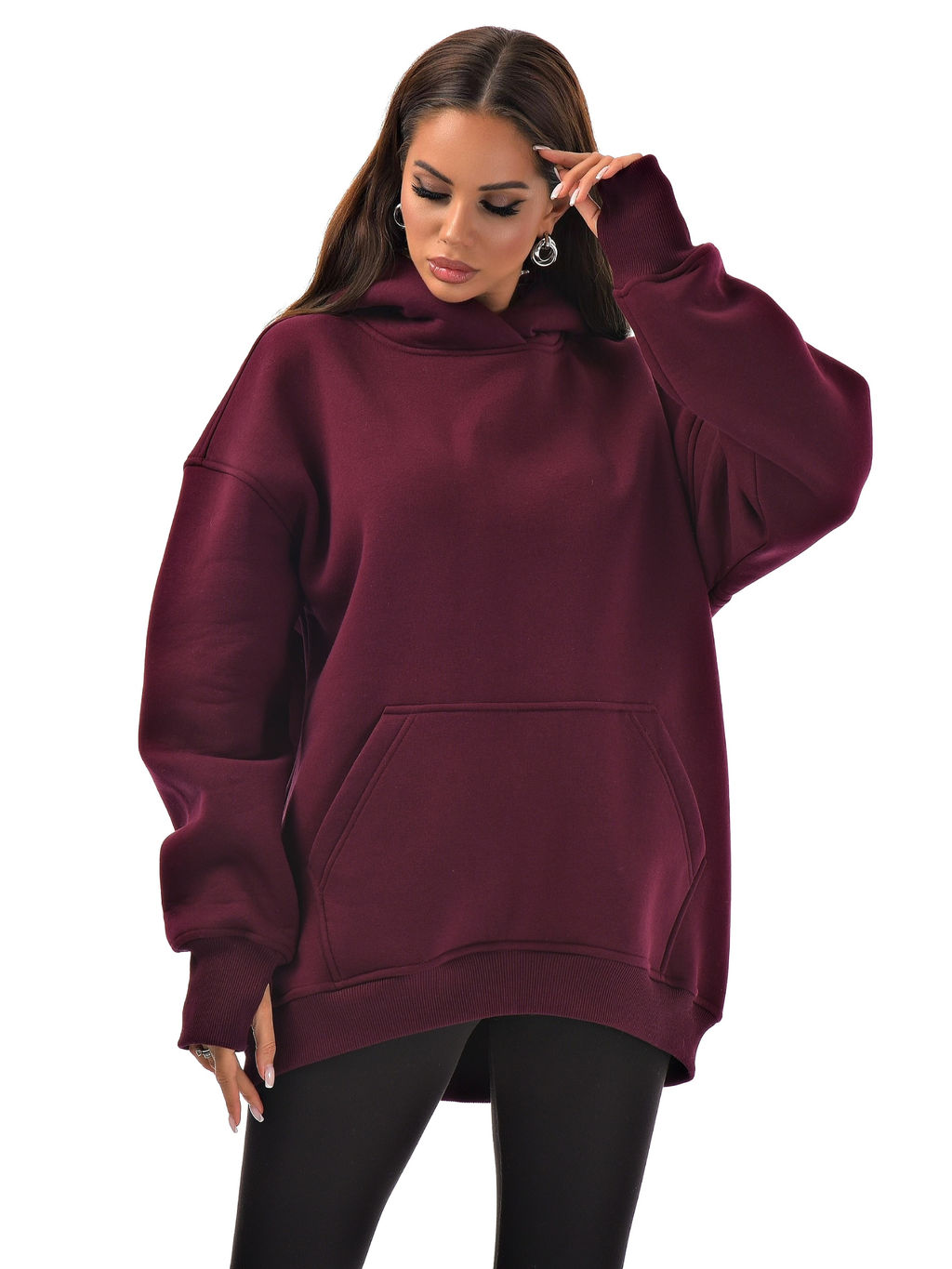 футер 3х-нитка с начесом, качество Пенье толстовка - А+б коллекция фото 8