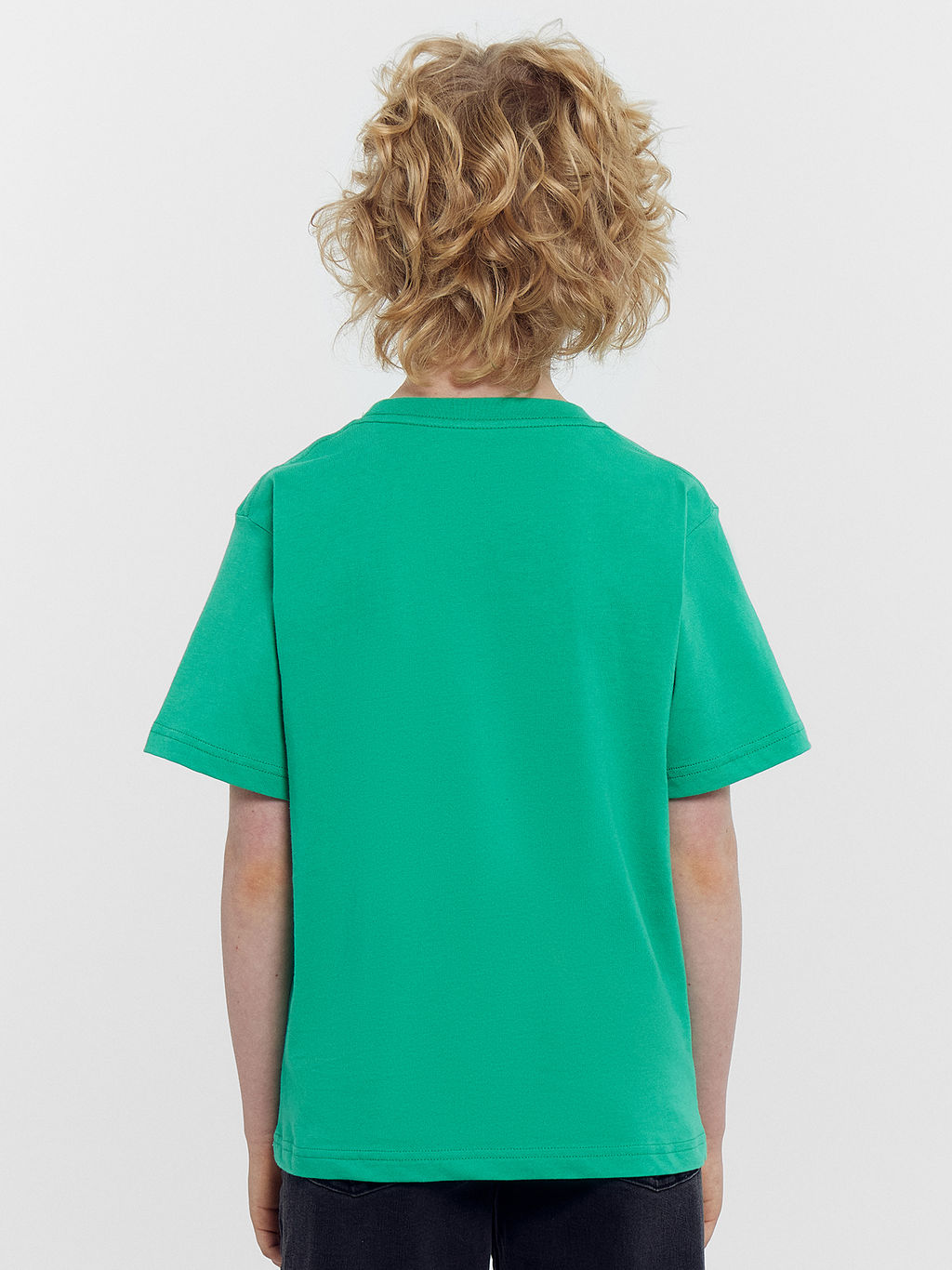 Футболка для мальчиков зеленая с печатью - Mark formelle фото 2