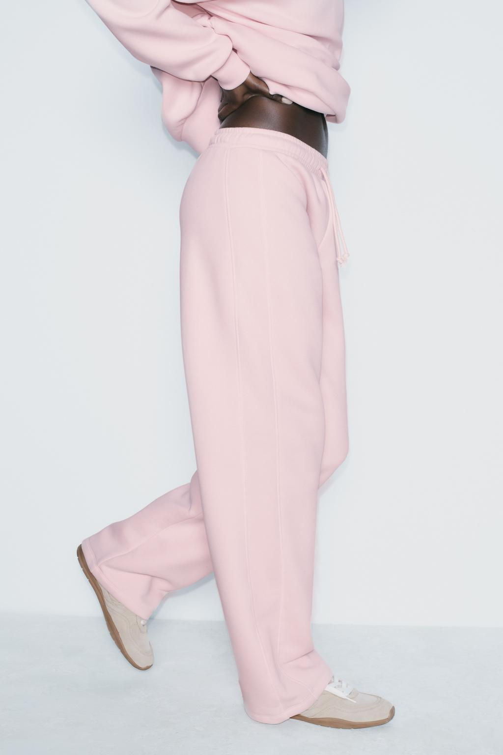PLUSH WIDE-LEG TROUSERS - Zara фото 25