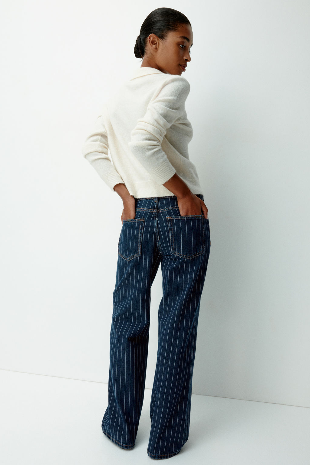 Wide High Jeans - H&m фото 14