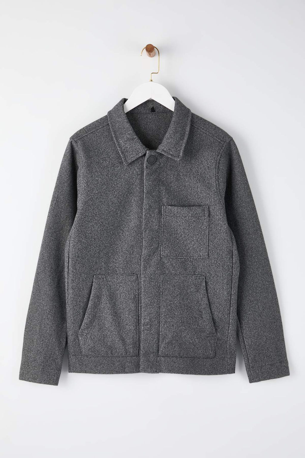 Antrasit Regular Erkek Mont TMNAW26MO00033