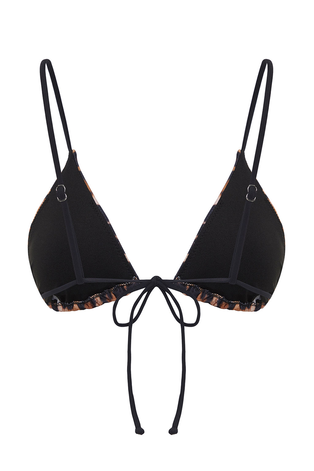 TRENDYOLMILLA Leopar Desenli Ucgen Bikini Ustu TBESS24BU00158 фото 13