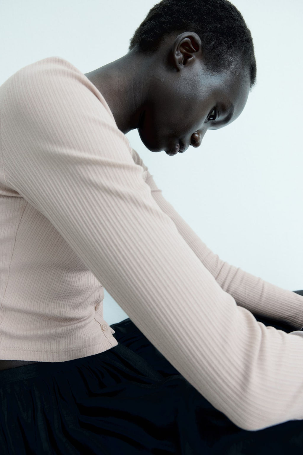 Top de canale con botones - H&m фото 3