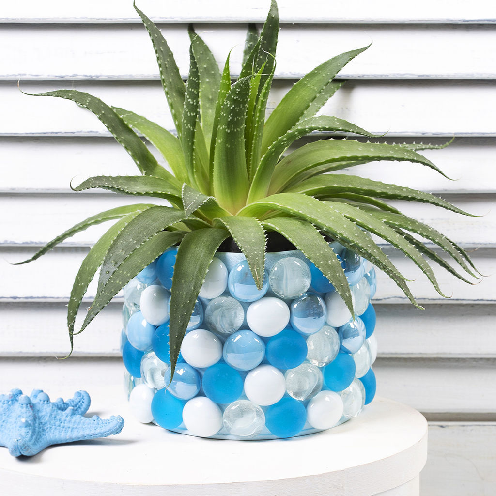 Blumentag GLG-08/17 МАРБЛС камни стеклянные 17 - 19 мм 6 х 340 г  10 г №05 ассорти  фото 5