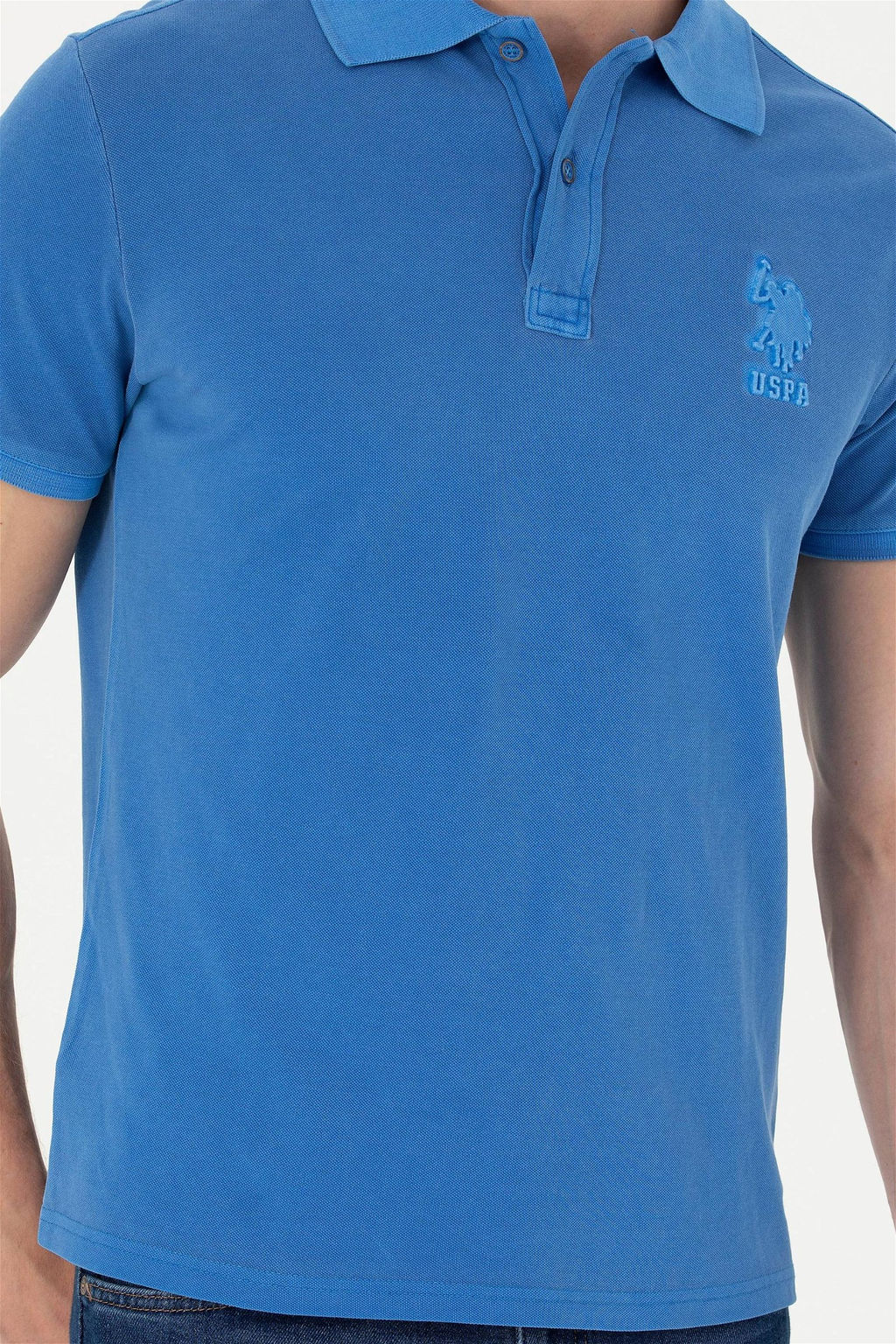 Мужская базовая футболка Saks - U.s. polo assn фото 6