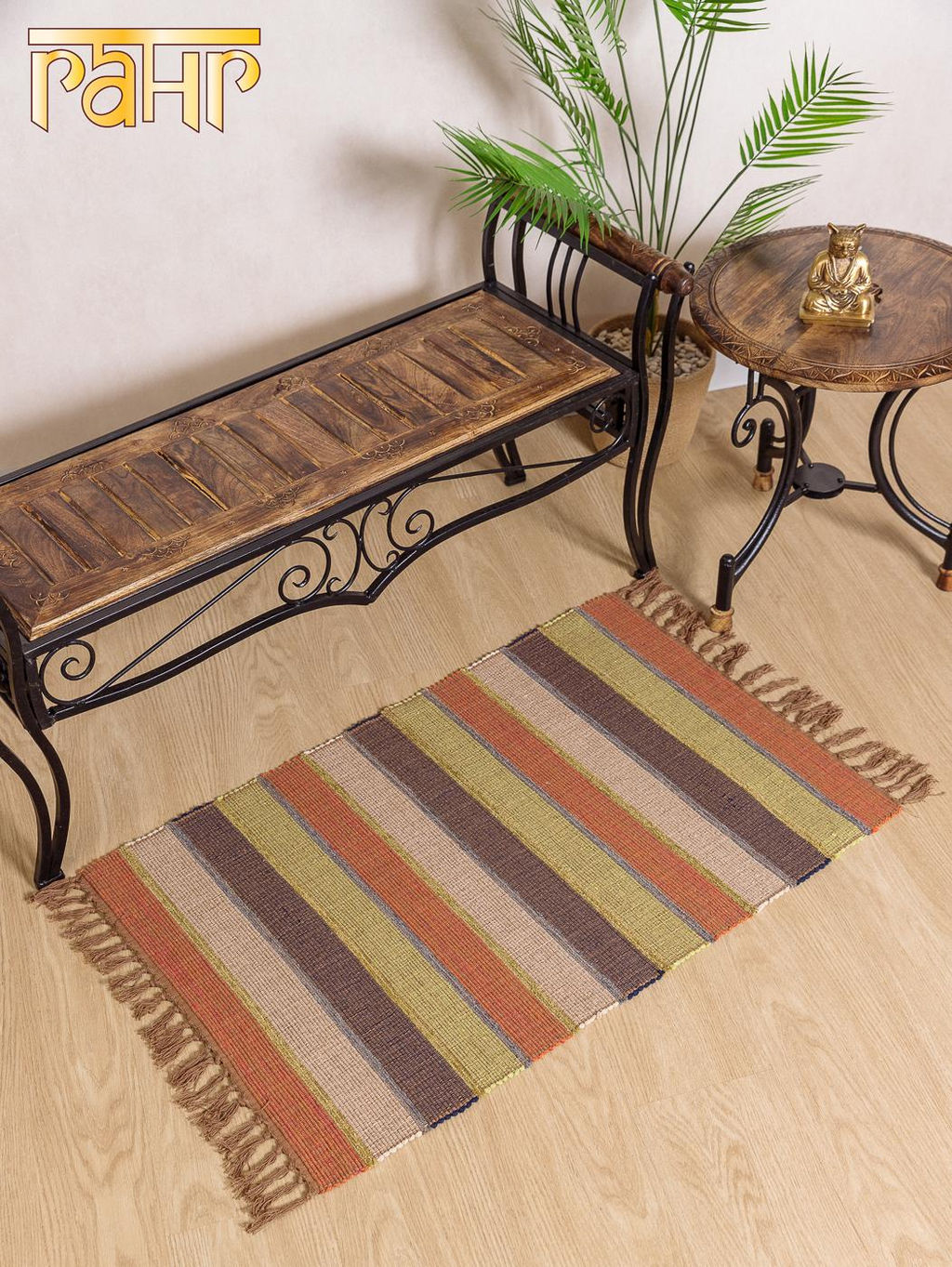 Коврик самотканный х/б 60*90см №703/17