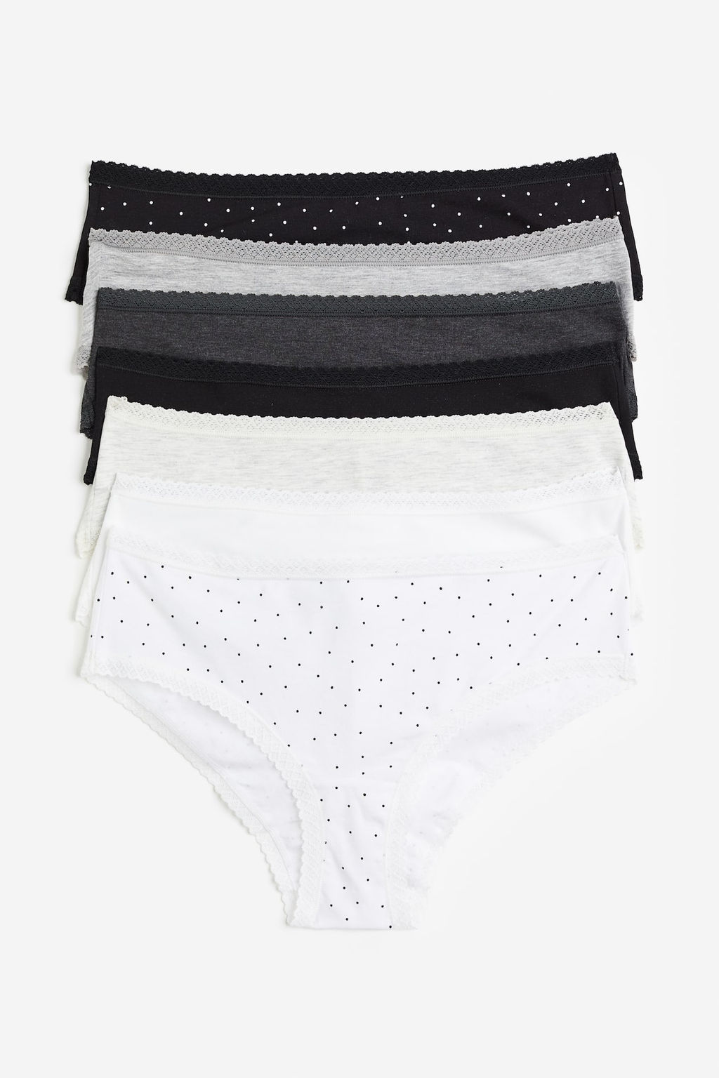 Pack de 7 bragas Hipster