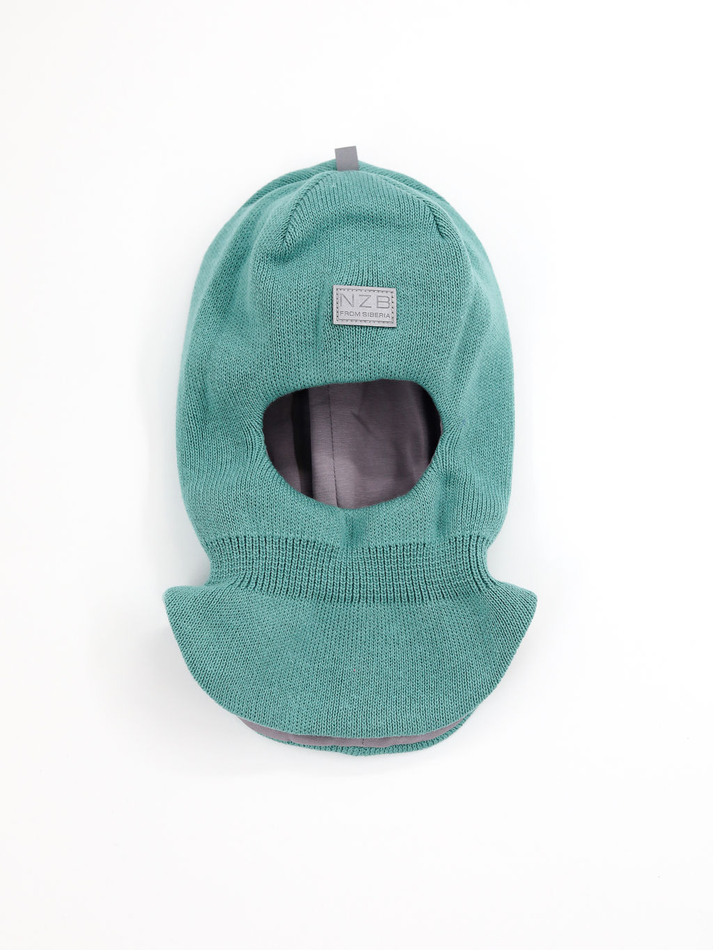 Шапка-шлем демисезонная, нефрит - Inzibe фото 6