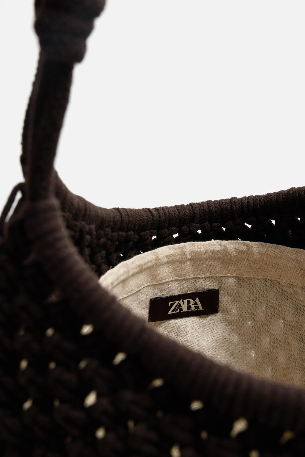 MACRAM_ TOTE BAG - Zara фото 6