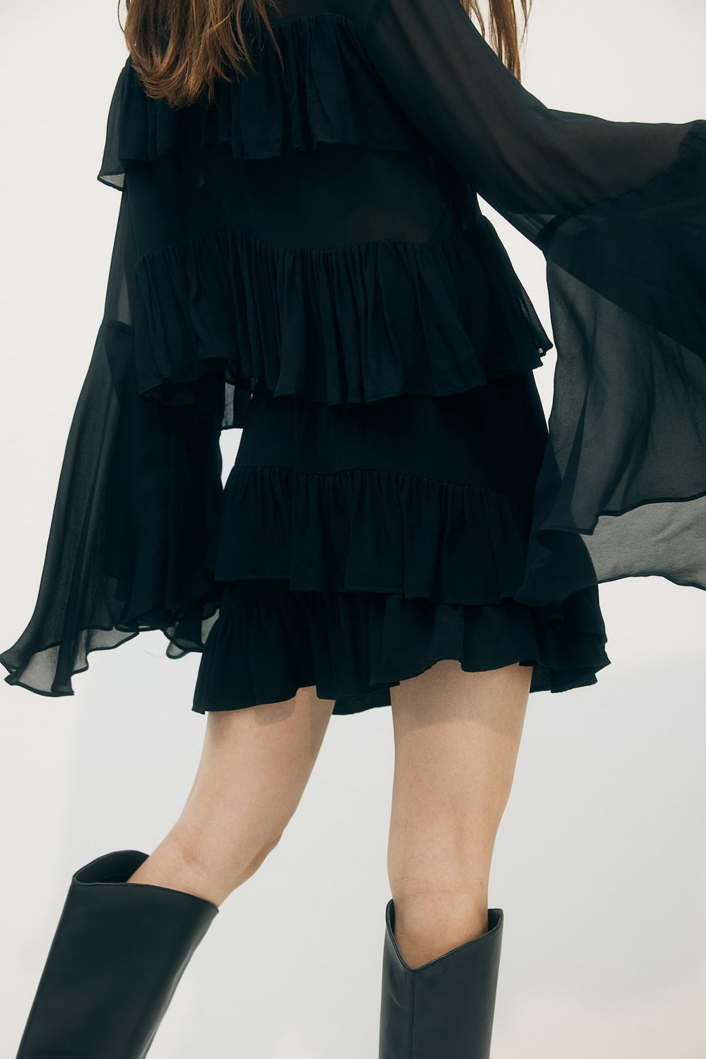 Minifalda con volantes - H&m фото 3
