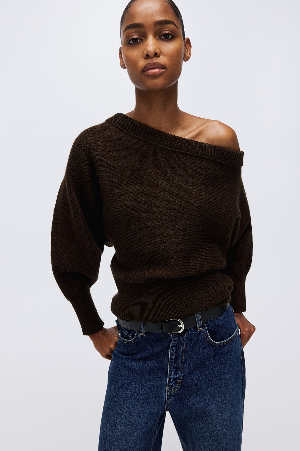 Jersey de un hombro - H&m фото 3