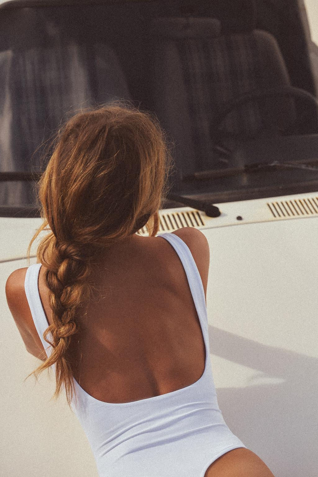 POLYAMIDE STRAPPY BODYSUIT - Zara фото 5