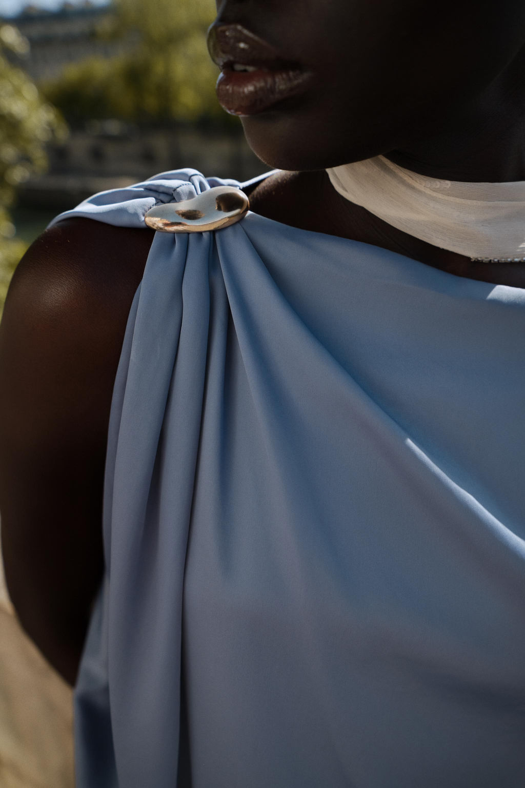 SATIN TOP WITH HARDWARE - Zara фото 13