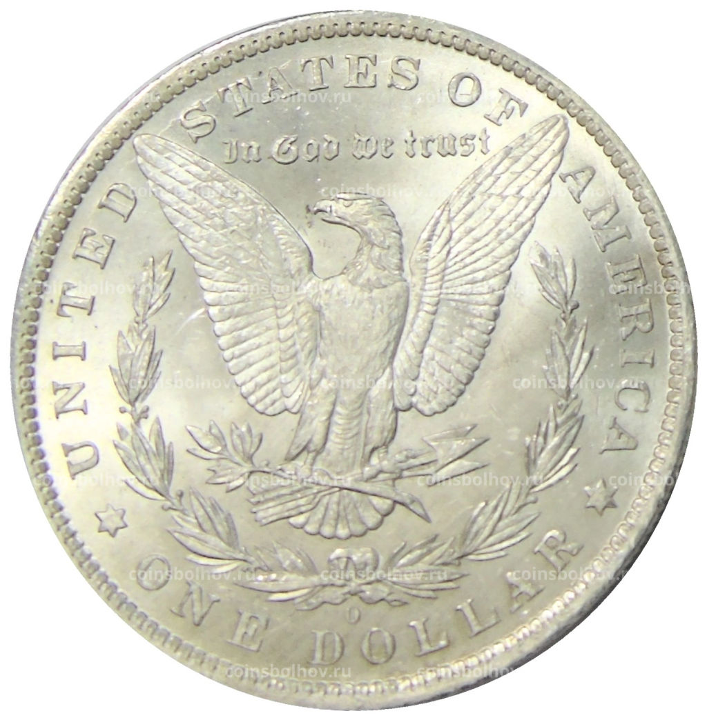 1 доллар 1884 года O США Доллар Моргана