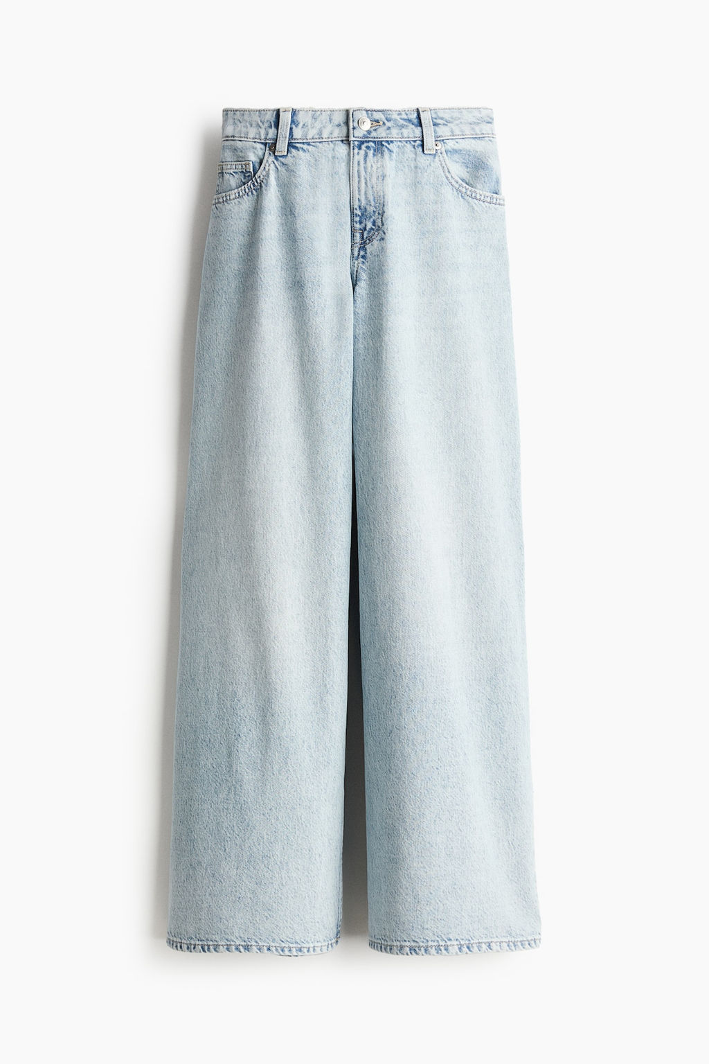 Baggy Wide Low Jeans - H&m фото 6