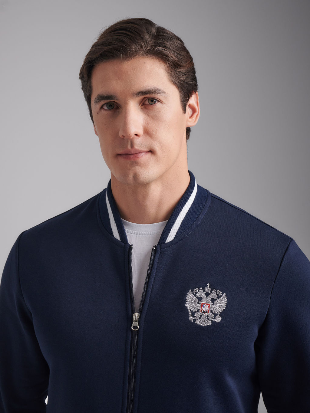 Толстовка мужская RUSSIA 52M-RT-1800 - Addic фото 3