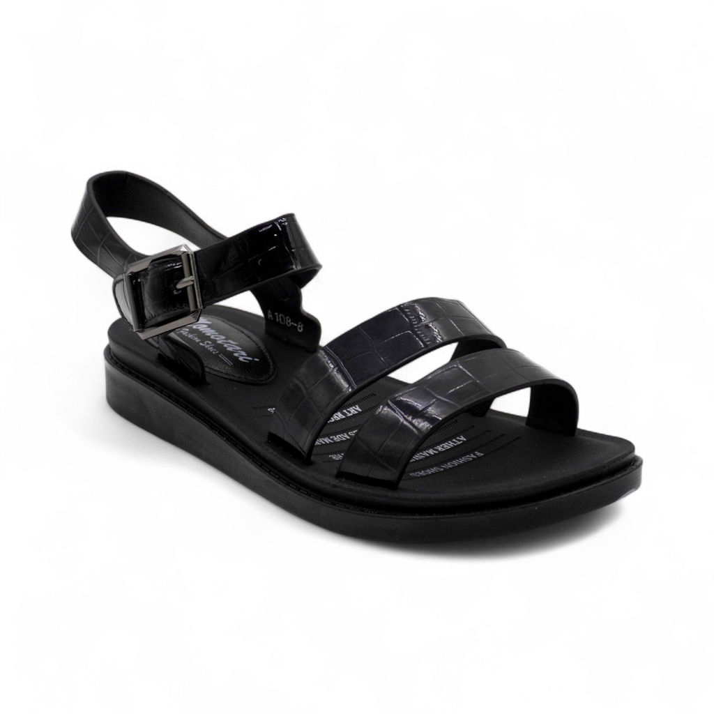 Босоножки А108-8 черные
