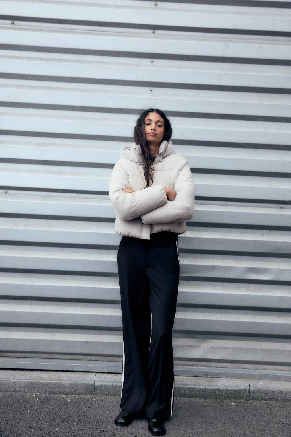 PINSTRIPE TROUSERS WITH BOXER DETAIL - Zara фото 8