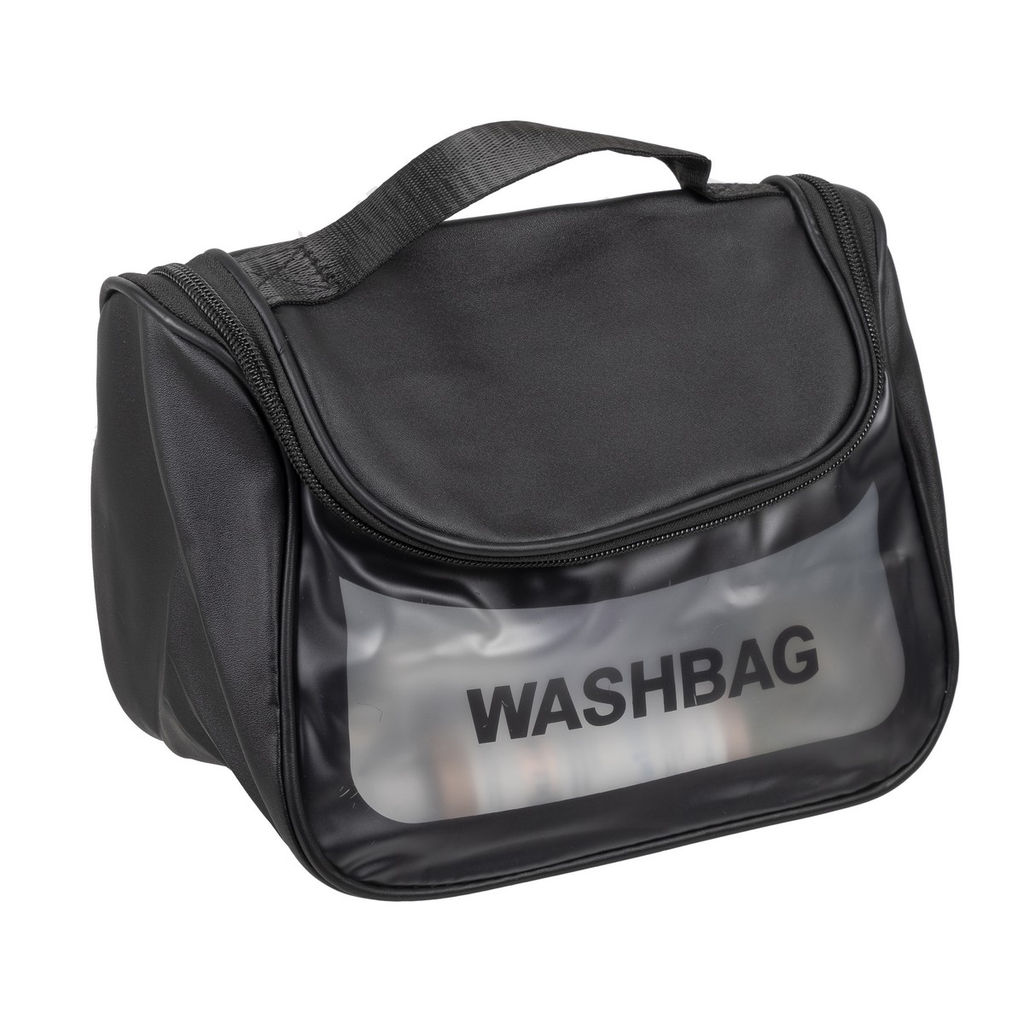 Kristaller Косметичка женская Washbag zippered envelope, чёрный  фото 2